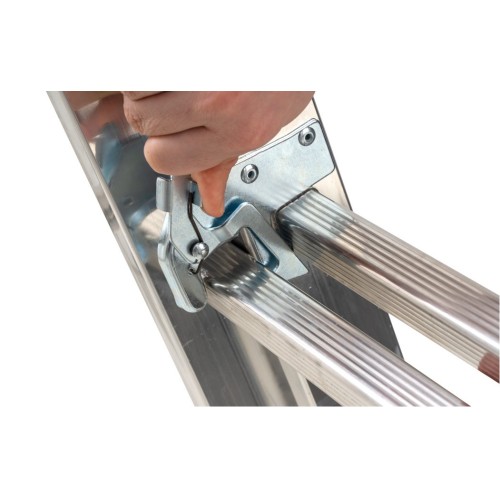 Escalera combinada de 3 tramos con estabilizador curvo HobbyLOT